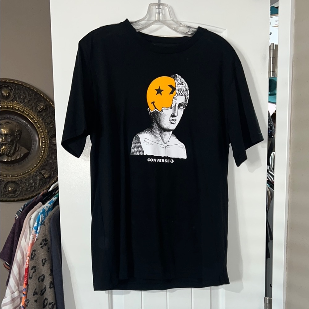 Converse Black Graphic T-Shirt